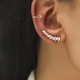 thumbnail image 1 of Pendientes de estrella con diamantes pequeños, flor de hoja, girasol, perla geométrica, circón, pendientes sin perforaciones Wmkox8yi  sjalhkljlk5299, 1 of 2