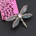 thumbnail image 4 of QQTDFG Fashion Multi-color Crystal Rhinestone Cute Dragonfly Charm Insects Brooch Pin -default, 4 of 5