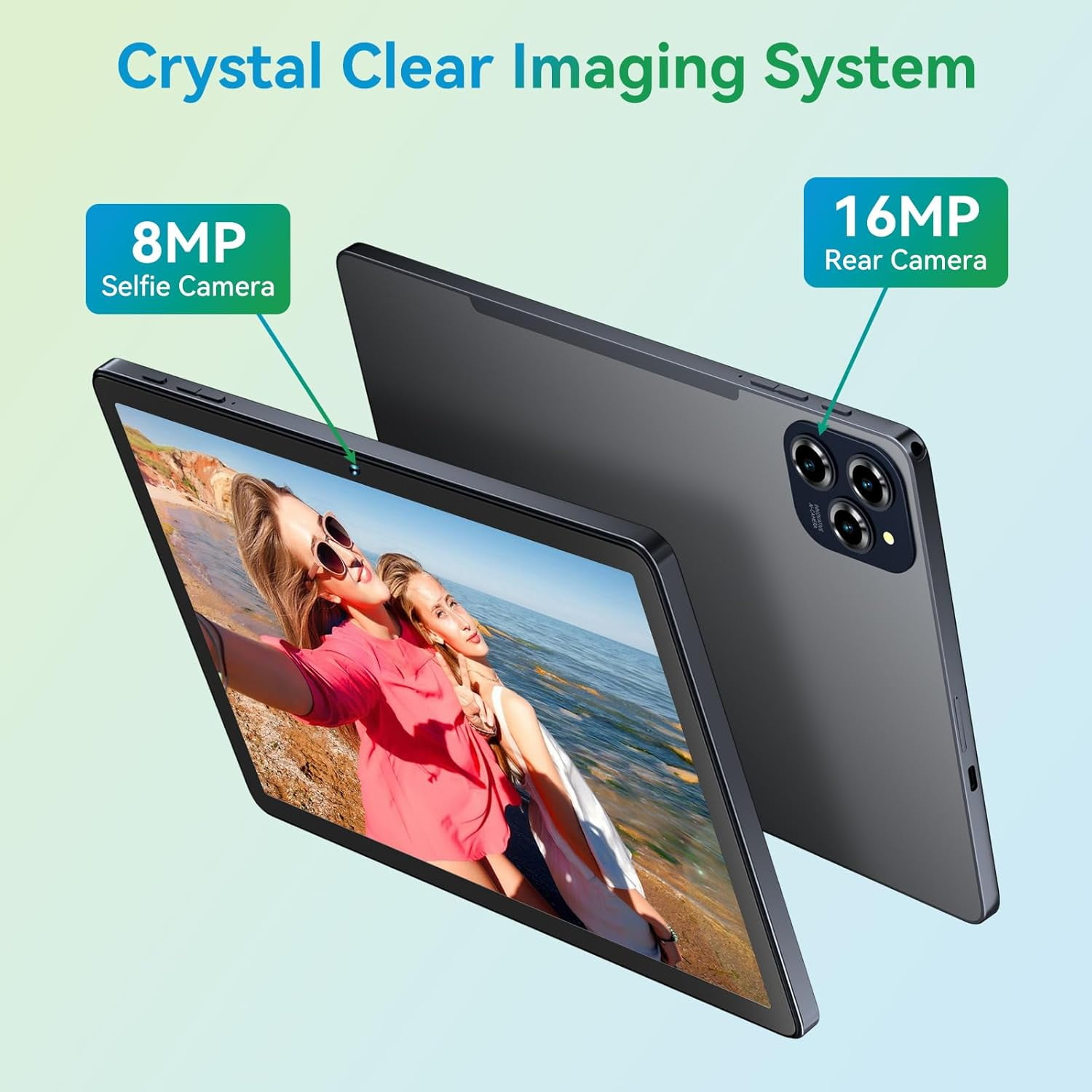 Android 15 Tablet with 11 Inch FHD Display, 24GB RAM 256GB ROM /2TB TF, T615 Octa-Core AI Tablets, 8000mAh/18W Fast Charge, 5G WiFi & 13MP Camera, TÜV Certified Netflix HD for Streaming/Gaming