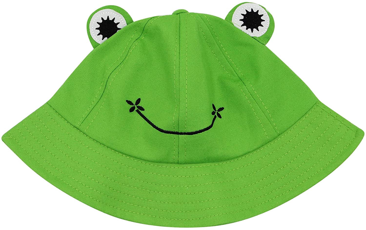 Cute Frog Cotton Bucket Hat Funny 