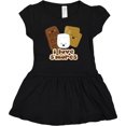 thumbnail image 3 of Inktastic I Love S'mores Girls Baby Dress, 3 of 5