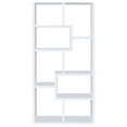 thumbnail image 3 of Theo 71-inch 6-shelf Bookshelf White, 3 of 9