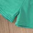 thumbnail image 7 of Gubotare Tropical Outfits for Girls Girls 2 Piece Outfits Short Sleeve T Shirt and Drawstring Shorts Summer Clothing Sets 2T 3T (Green,2-3 Years), 7 of 7
