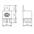 thumbnail image 4 of HELLA 933791091 12V/40 Amp SPST Mini ISO Relay with BracketBlack, 4 of 4