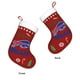 thumbnail image 4 of Calcetines navideños del equipo de fútbol Bills, adornos navideños, adornos para árboles de Navidad, calcetines de regalo navideño, 4 of 8