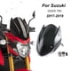thumbnail image 1 of Deflector de Pantalla de Parabrisas de Plástico para Motocicleta Yotijar con Soporte de Montaje para 750 2017-2019 Negro, 1 of 7