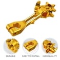 thumbnail image 5 of WRISTBIQUE 1Set Rear Brake Rocker Arm Golden Aluminum Alloy 4.4X0.9in, 5 of 8