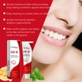 thumbnail image 4 of Oralhoe Mint Cleansing Toothpaste Limpia suavemente los dientes, las manchas y el color amarillento, limpia y cuida para una frescura y fragancia duraderas 120g,1 piezas, 4 of 12