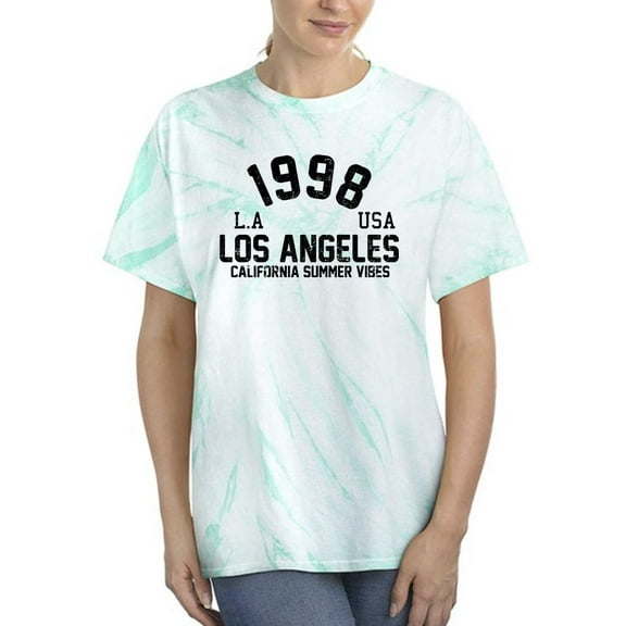 La California Summer Vibes Tie Dye Cyclone Women -Image by Shutterstock, Female Large