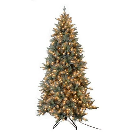 Santa's Workshop 7.5' Blue Spruce Artificial Christmas Tree With 650 Santa's Workshop 7.5' Blue Spruce Artificial Christmas Tree with 650 Clear & White Lights with - Santa's Workshop 7.5' Blue Spruce Artificial Christmas Tree With 650