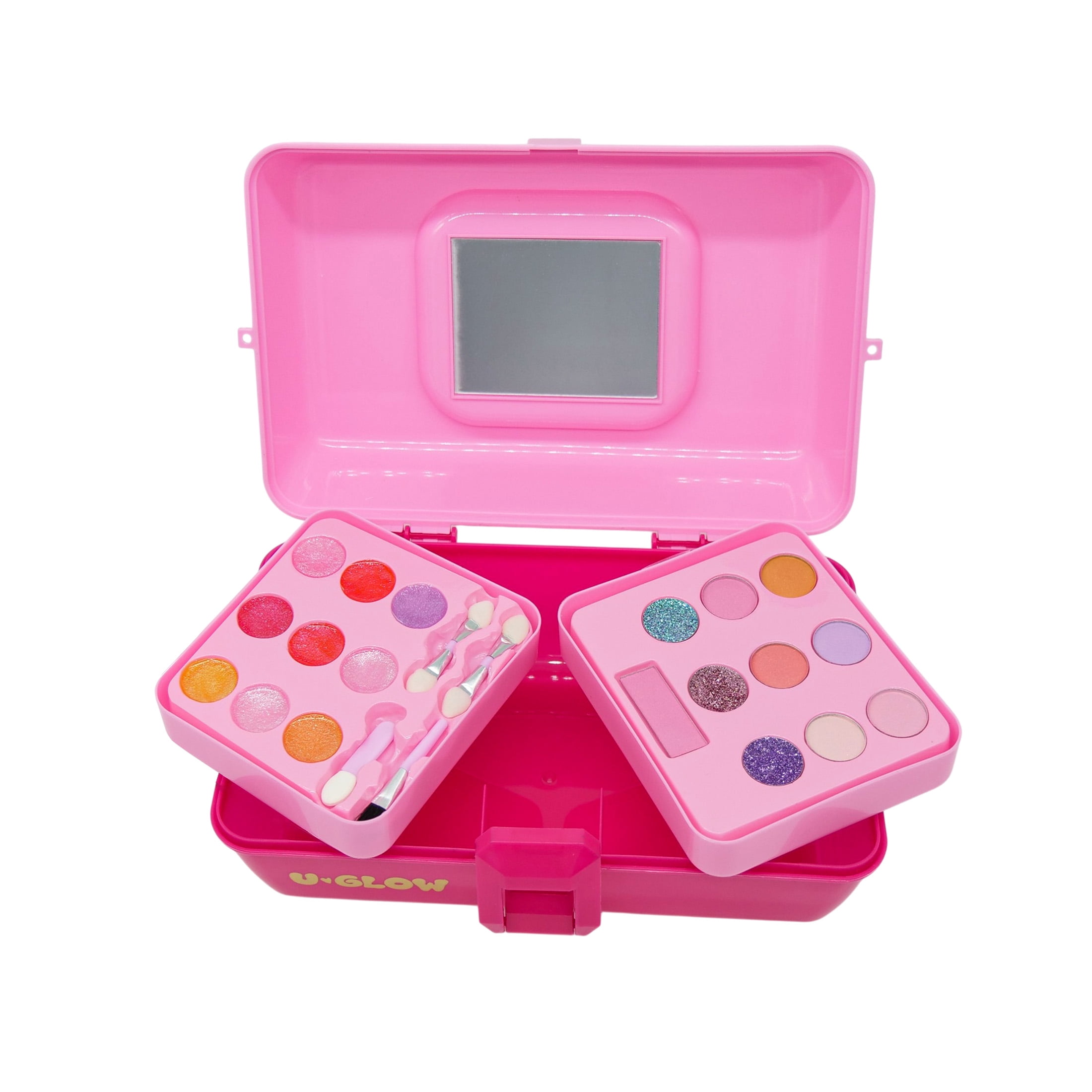 My Beauty Spot U-Glow Makeup Kit for Kids, Pink, 19 Pieces
