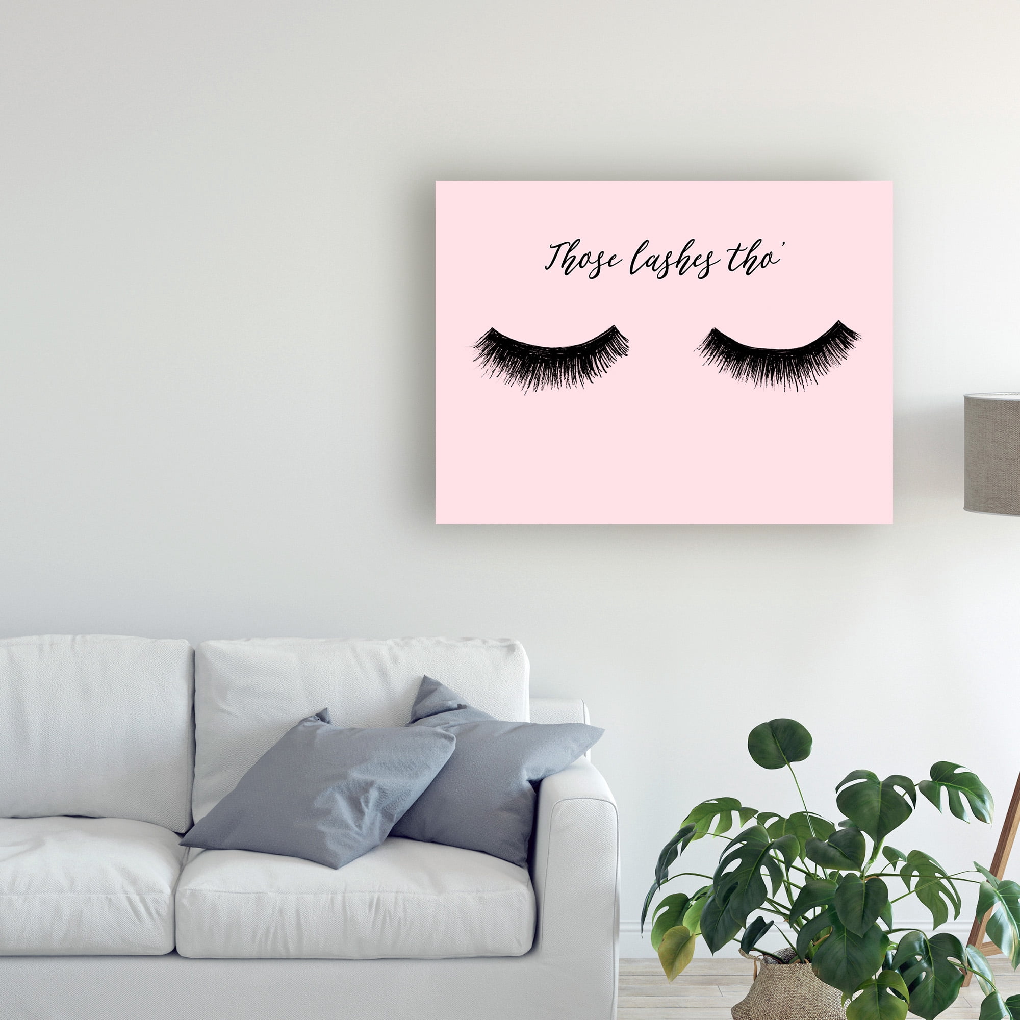 Trademark Fine Art 'Lash Chat II' Canvas Art by Alicia Ludwig