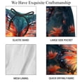 thumbnail image 4 of luoweisi Men's Beach Shorts Quick Dry Swim Trunks with Mesh Lining Butterfly 2XL, 4 of 5