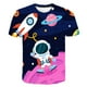 thumbnail image 1 of Anime Cartoon Teenager Men's and Women's T-Shirts Casual Print Hip Hop Harajuku Personality Round Neck Short Sleeve Top3T Gong Bohan LED, 1 of 2