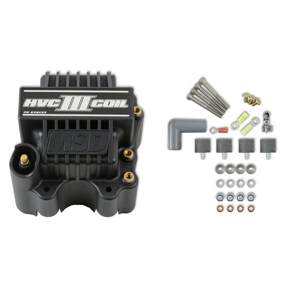 MSD 826123 Ignition Coil - HVC-3 Series - Black