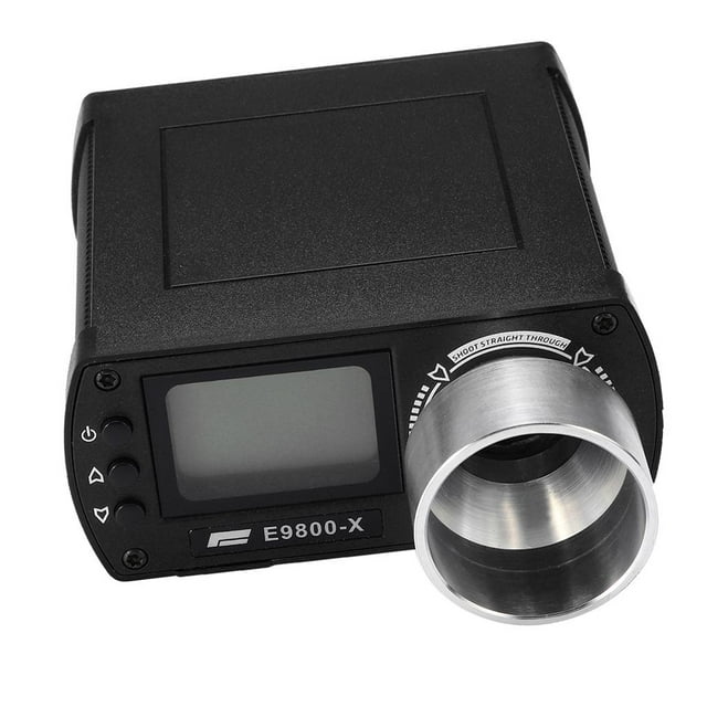 E9800-X Disparador Cronógrafo de de Plástico Negro Concepto Ergonómico profesion Cola Probador de velocidad E9800X