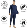 thumbnail image 4 of LANBAOSI Long John for Men Thermal Underwear Set 2 Piece Top & Botttoms Size M, 4 of 8