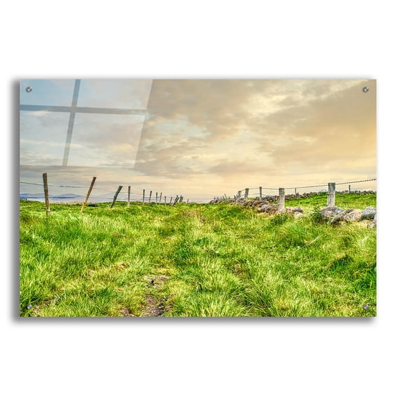 Epic Art 'Road To The North Atlantic' by Mark A Paulda, Acrylic Glass Wall Art, 36"x24"
