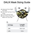 thumbnail image 5 of DALIX Camo Green Face Mask Reuseable Washable Made in USA - L-XL Size, 5 of 5