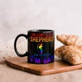thumbnail image 6 of Funny Coffee Mug Tea Cup The Lord Is My Shepherd And He Knows I''m Gay Coffee Tea Cups LGBT Festival Party Modern Ceramic Mugs Gifts for Men Adults Mommy Married Couples 11oz Black, 6 of 6