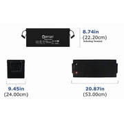 Sealed Lead-Acid Battery - AGM-type, 12V, 200 Amps - 8 Pack