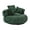 Emerald, variant on HSUNNS Bean Bag Chair for Adults, Oversized Corduroy Bean Bag Sofa with 3 Pillows & Armrest, High-quality Memory Foam Bean Bag Couches for Living Room, Bedroom & Dorm, Yellow