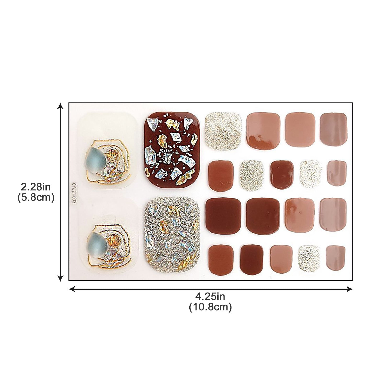 Impress Nails Short Length Nail Gens Nail Stuff for Teenage Girls Nail Things Finger Nail Practice Hand with Nails Stickers Little Girls Nails Stuff Nail Sheets Polish Color Street Clear Medium