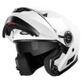 thumbnail image 1 of Casco de moto YEMA YM-926 modular integral DOT blanco, 1 of 8