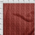 thumbnail image 3 of oneOone Velvet Red Fabric Ocean Underwater Life Craft Projects Decor Fabric Printed By The Yard 58 Inch Wide, 3 of 5
