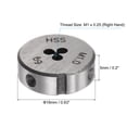 thumbnail image 2 of Unique Bargains Round Threading Dies Metric M1 x 0.25 Thread High Speed Steel Screw Cutting Die, 2 of 6