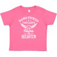 thumbnail image 3 of Inktastic Handpicked for Earth by My Nana in Heaven with Angel Wings Boys or Girls Baby T-Shirt, 3 of 5