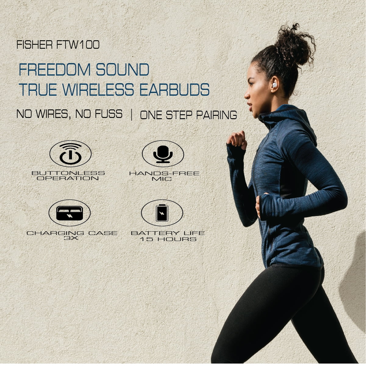 Fisher true wireless earbuds new arrivals