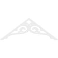 thumbnail image 2 of Ekena Millwork 72"W x 27"H x 1"P (9/12) Pitch Bordeaux Architectural Grade PVC Gable Pediment, 2 of 7