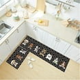 thumbnail image 3 of Dinheiro Alfombra de Cocina Alfombra de Cocina Antideslizante Impermeable y Alfombra Alfombrilla de pie ergonómicamente cómoda - Siete Perros, 3 of 5