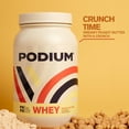 thumbnail image 3 of Podium Nutrition, Whey Protein Powder, Peanut Butter Crunch, 22 Servings, 27g of Whey Protein Per Serving, 3 of 8