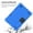 Blue, variant on Silicone Case for Samsung Galaxy Tab S6 Lite (SM-P610) Tablet 10.4" 2024 - Durable Soft TPU Case with Stand Function, Shock-absorbing Protective Crossbody Case with Shoulder Strap /Hand Strap, Black
