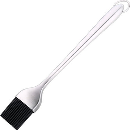 

Silicone BBQ Brush Heatproof Pastry Barbecue Flavor Brush with Stainless Steel Handle