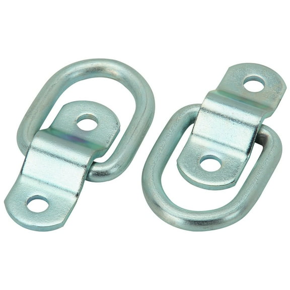 2 Pc 1/4 in. Cargo D-Ring Anchor