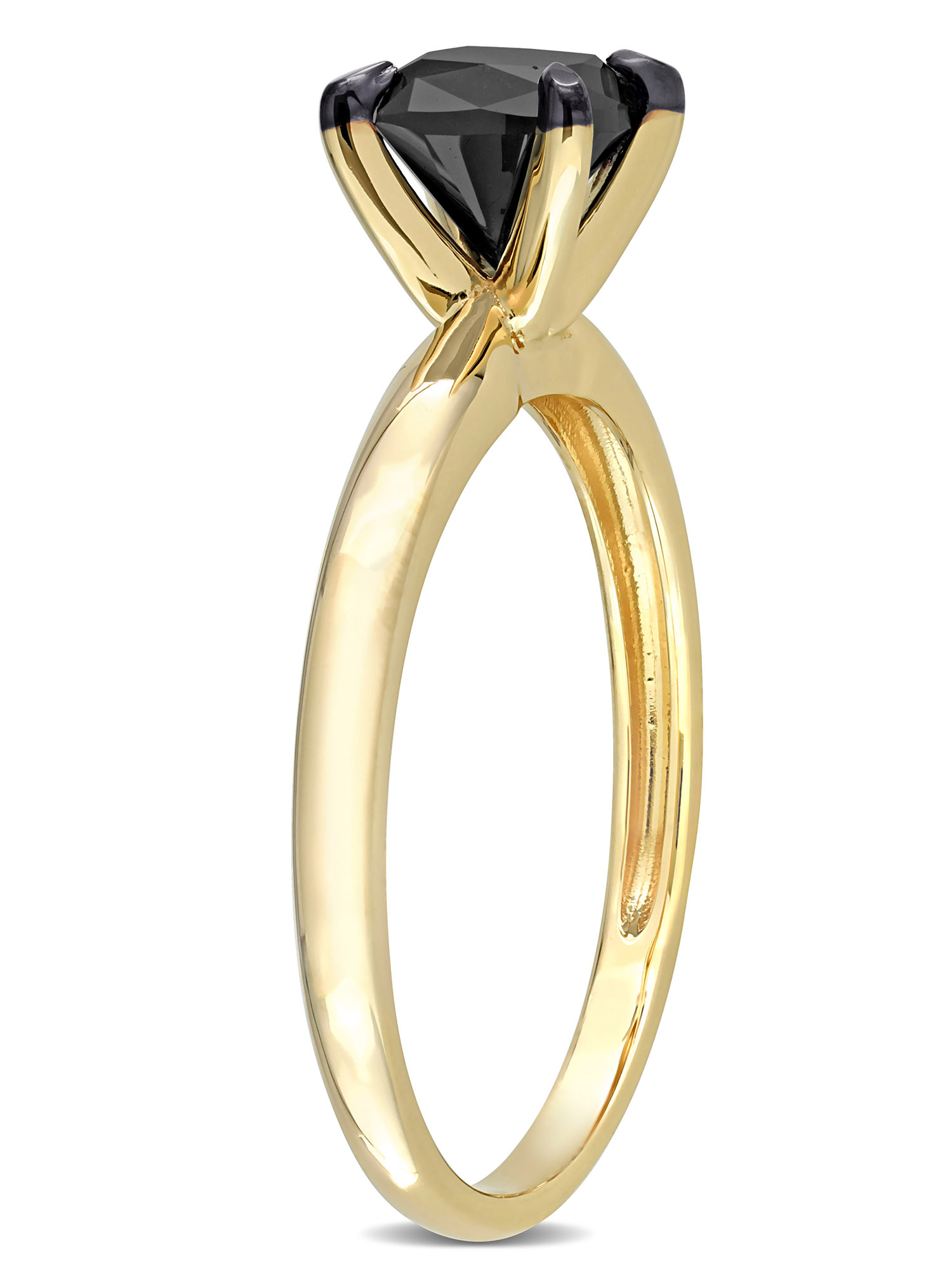 Everly Women's Diamond 14K Yellow Gold Plated Engagement Ring