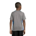 thumbnail image 2 of Sport-Tek Youth Heather Colorblock Contender Tee. YST361, 2 of 2