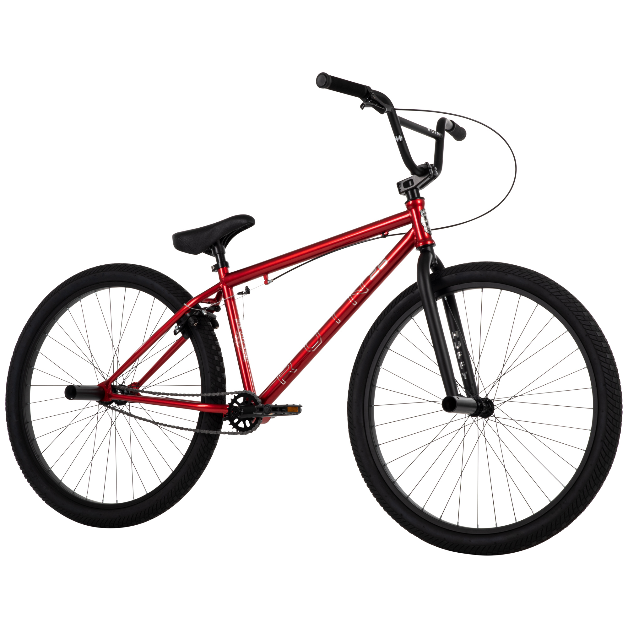 Huffy Ruin 26-inch Men's BMX Freestyle Bicycle, Ages 12+ Years,  Red - image 4 of 13
