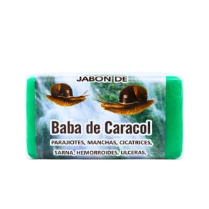 Centro Herbolalrio Jabón de Baba de Caracol 100g – Snail Extract Cleansing Soap Bar for Face & Body Helps Improve Appearance of Uneven Skin Gentle Daily Skin Care