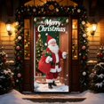 thumbnail image 6 of Miwamany Christmas Door Tapestry, Xmas Front Door Hanging Curtain, Soft Cloth Wall Decor for Bedroom Living Room, Winter Holiday Xmas Party Indoor Home Decoration Gift, 6 of 9