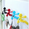 thumbnail image 4 of Jinsinto Strong Man Magnetic Key Holder, Key Petite Key Hook Key Magnet Key Organizer for Fridge Home Office, Red, 4 of 5