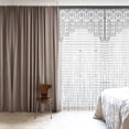 thumbnail image 3 of NOGIS String Door Privacy Lace Curtain Macrame Boho Doorway Window Curtains for Wall Divider Windows Door Covers Decorative Room Separation (39.3×79in/100×200cm,Gray), 3 of 7