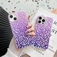 thumbnail image 6 of for iPhone 14 Plus Case Cute Glitter Girly Leopard Cheetah Women Slim Durable Hard Hybrid Protective Phone Case for iPhone 14 Plus INCH…, 6 of 15