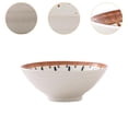 thumbnail image 6 of Fiocias Japanese Soup Bowl ,Home Use Soup Basin, Unbreakable for Udon, Soba, Pho Ceramic style C, 6 of 9