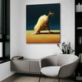 thumbnail image 4 of Epic Art 'Yoga Chick Downward Dog Split' by Lucia Heffernan, 36"x36", 4 of 8