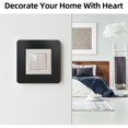 thumbnail image 5 of Light Switch Finger Plates Matt Black Light Switch Surround 338Inch Square Shape Acrylic Single Light Switch Covers Simple Wall Socket Stickers for Home Decoration 2Pcs, 5 of 5