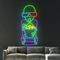 thumbnail image 2 of Handmadetneonsign Alien Cinema Movie Led Sign, Alien Cinema Neon Light, Alien Neon Sign, Cool Alien, 2 of 5